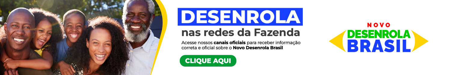 Banner horizontal sobre canais de informação da demonstração